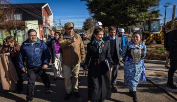 Ministra Tohá de visita en Ercilla En Chile nadie se debe quedar atrás