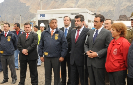 Ministro del Interior anunció construcción de nuevo complejo fronterizo en Paso Los Libertadores