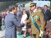 Ministro Rodrigo Hinzpeter asiste a ceremonia de Cambio de mando de Carabineros de Chile