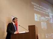 Ministro Hinzpeter participó en lanzamiento de Sistema Integrado de Información de Emergencias en Tarapacá