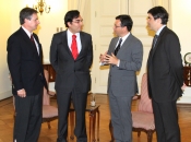 Ministro Rodrigo Hinzpeter se reunió con el Presidente de la Asociación Nacional de Fiscales