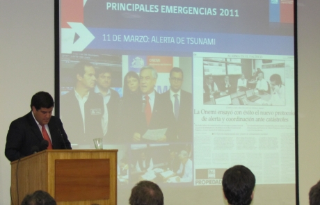 Ministro del Interior y Seguridad Pública (s) destacó gestión de Vicente Núñez durante sus casi dos años al mando de Onemi