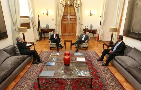 Vicepresidente de la República recibió al Ministro de Defensa de Brasil