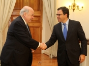 Vicepresidente Hinzpeter recibió al Secretario General de la Organización de Estados Americanos