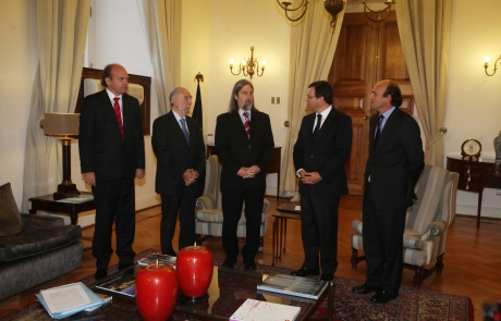 Vicepresidente de la República recibió a miembros de la comisión de DDHH del Senado