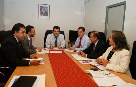 Subsecretario del Interior abordó temas del Biobío con intendente y gobernadores de la Región