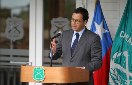Ministro Hinzpeter inaugura nueva tenencia de Carabineros en Reñaca Alto