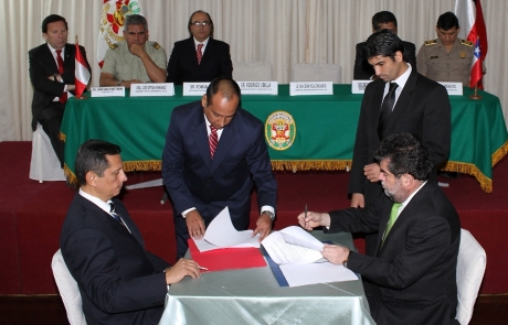 Gobiernos de Chile y Perú firman declaración para combatir en conjunto el narcotráfico y los delitos de trata de personas