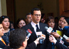 Ministro del Interior se reúne con dirigentas de andha Chile en La Moneda