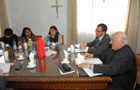 Ministro del Interior se reunió con representantes de las comunidades Mapuches